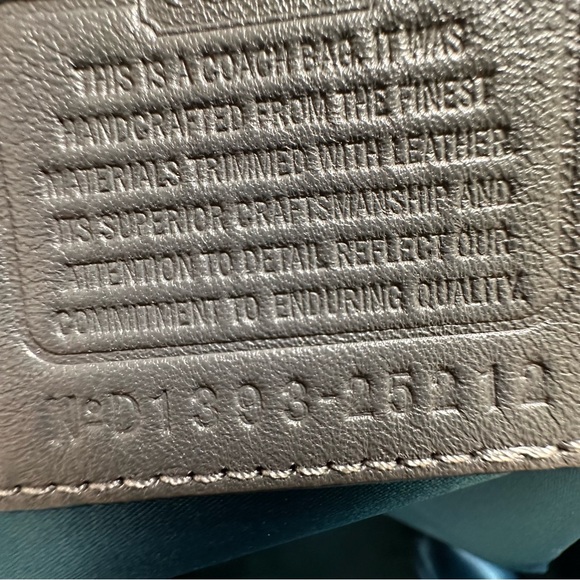 Coach Madison Madeline Satchel East West Op Art Jacquard Leather Trim NWOT - Picture 13 of 13